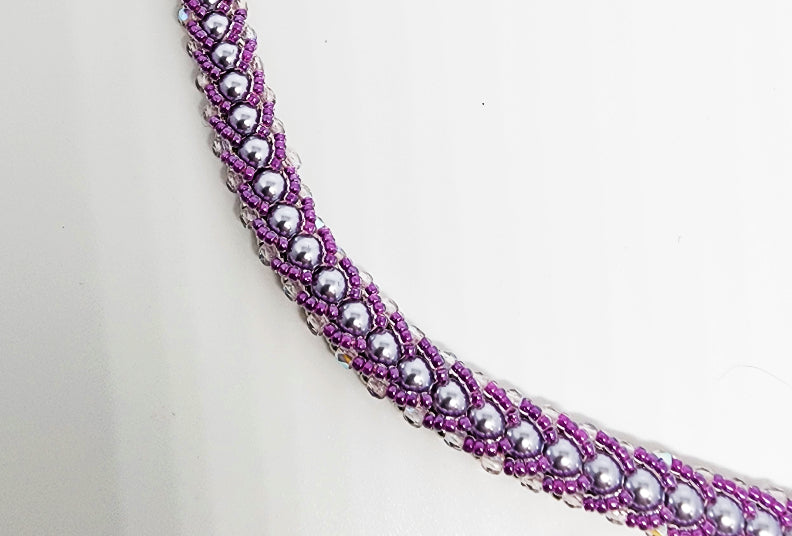 Peacock Necklace Neckstrap Reverse Detail