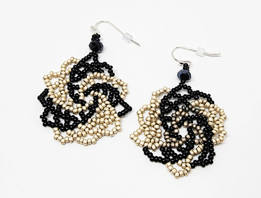 Scandinavian Netted Earrings
