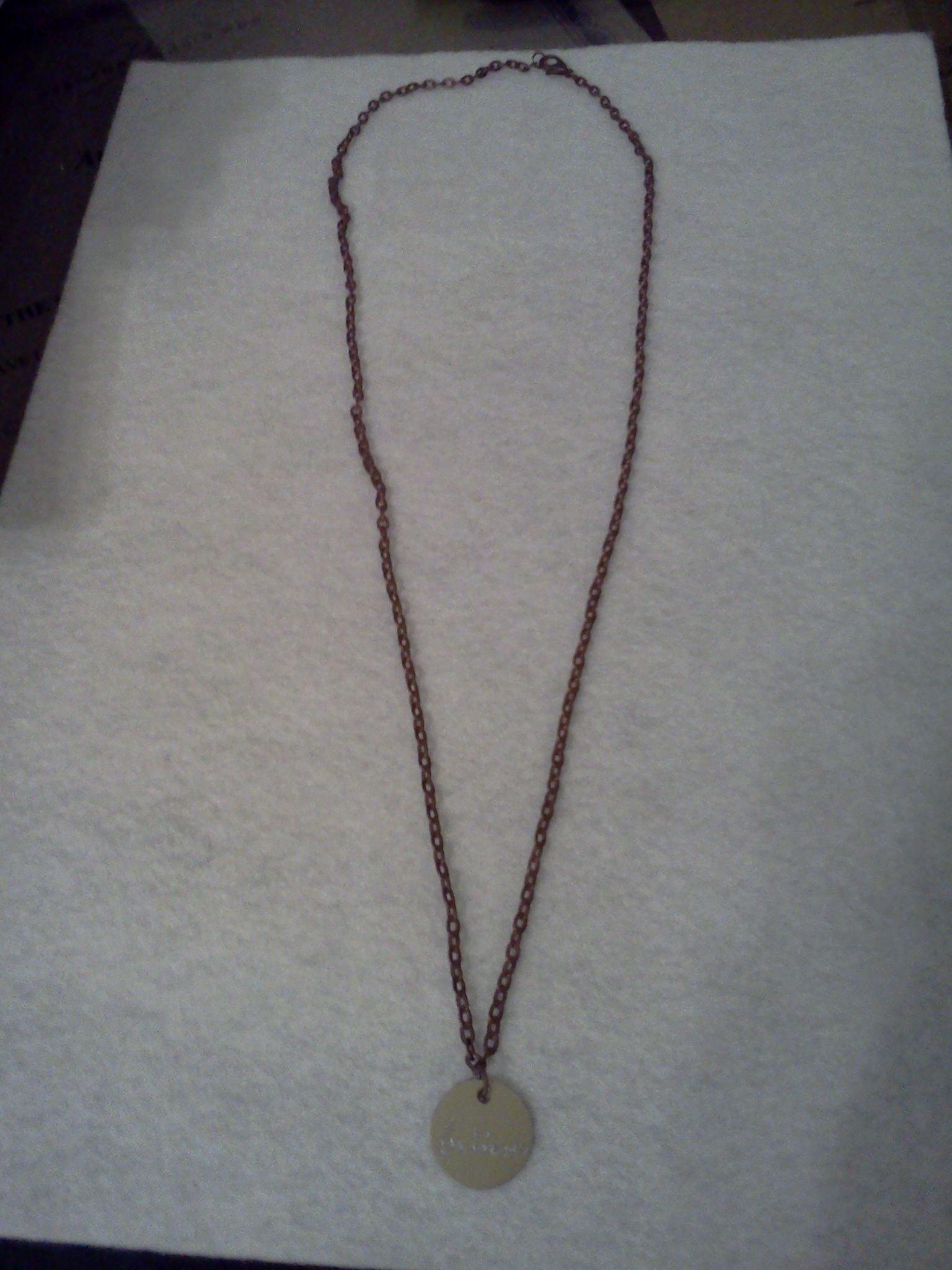 Believe Charm Necklace