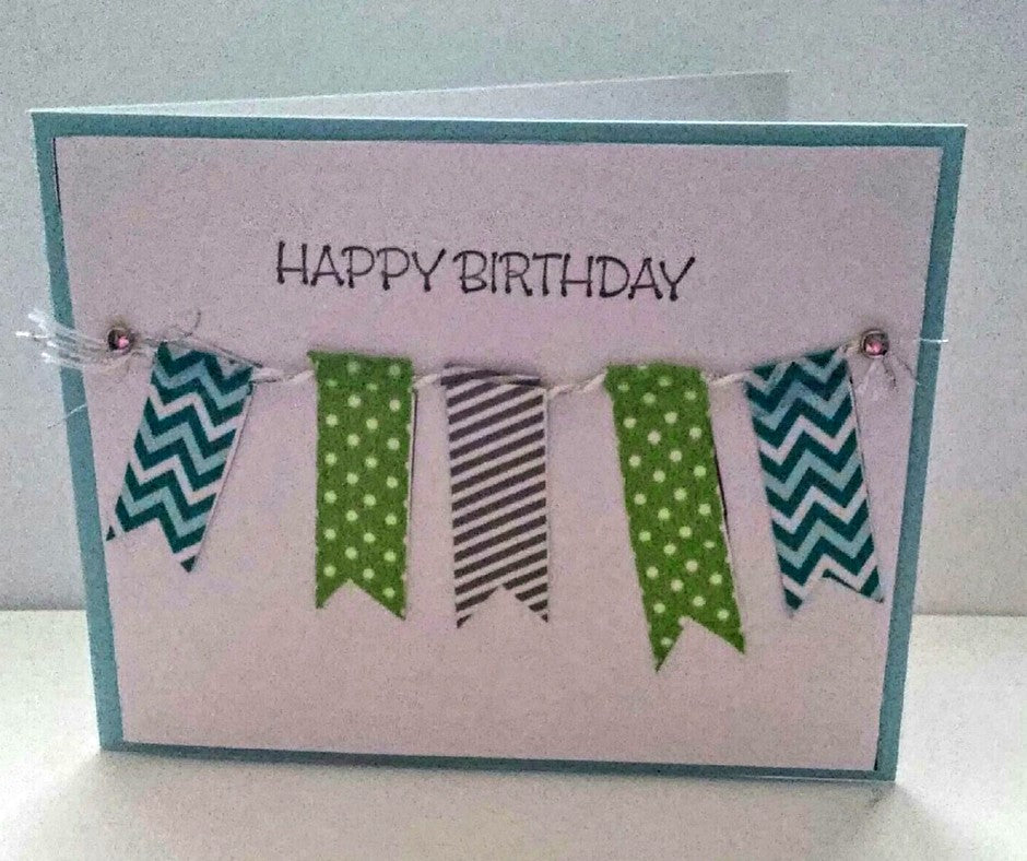 Happy Birthday Banner Card