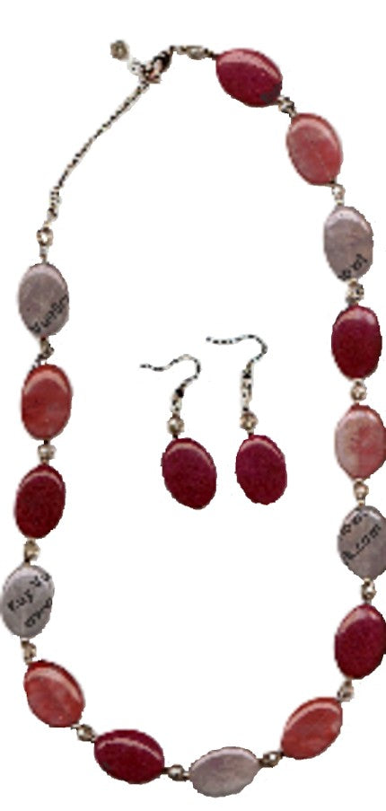 Berries and Cream Gems Jewelry Set