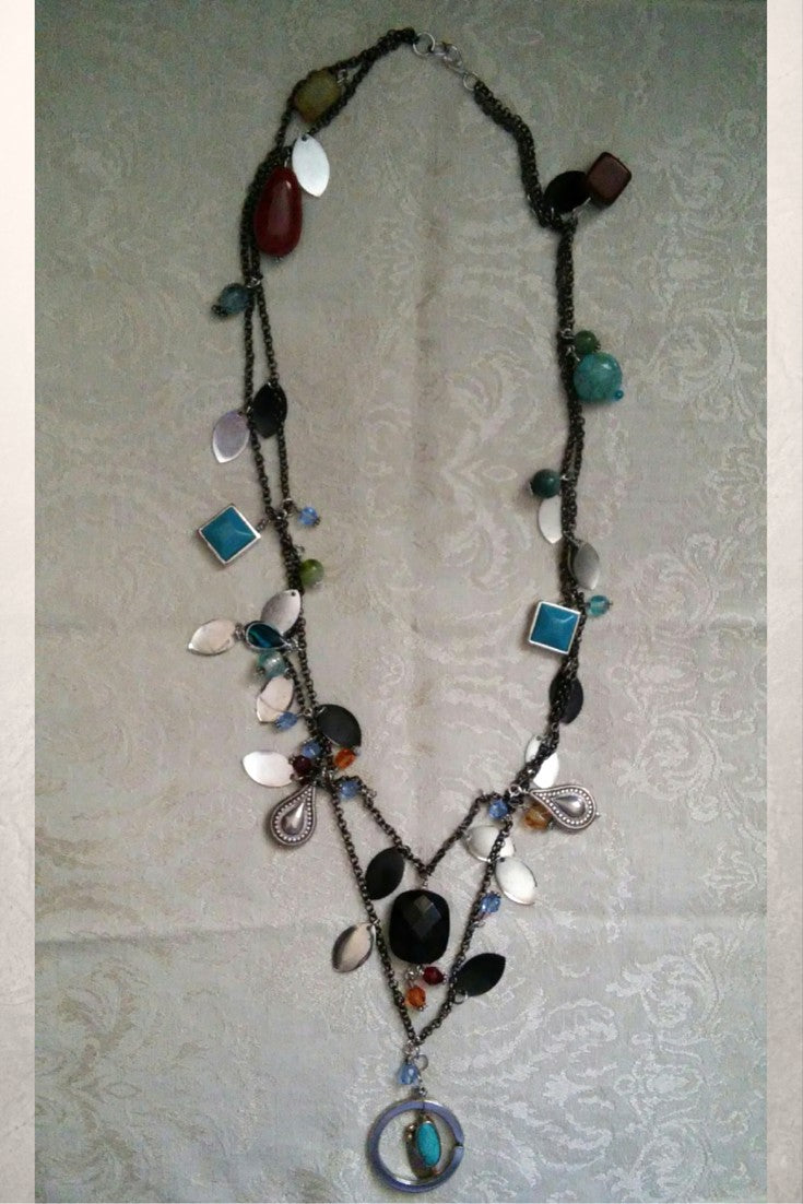 Boho Leaves Necklace