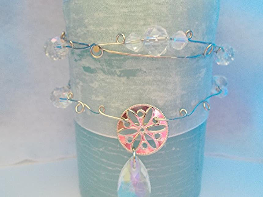 Wrapped in Crystal Candle Wrap