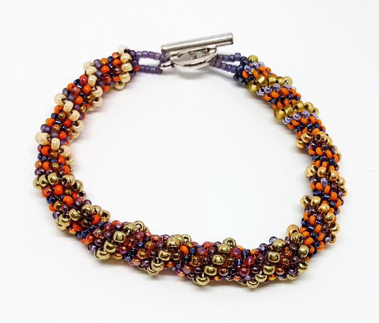 Cellini Spiral Stitch Bracelet