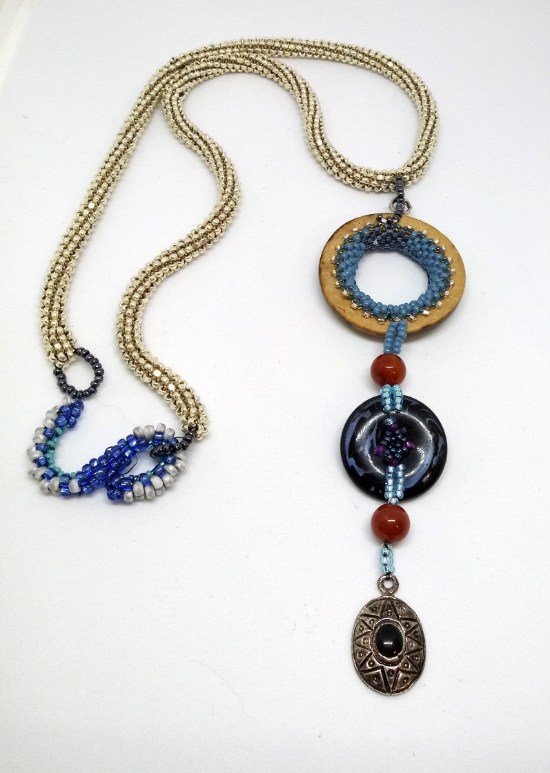 Circular Pendant Necklace