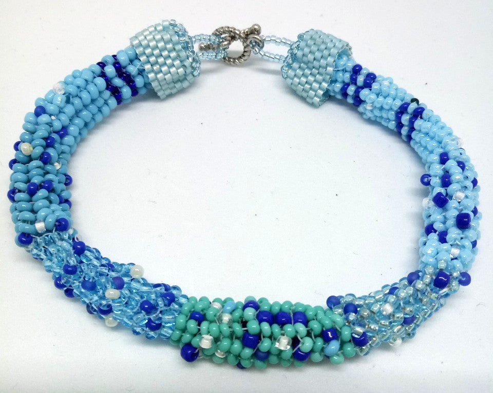 Crazy Blues Bracelet