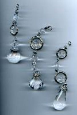 Crystal Beaded Danglers Ornaments