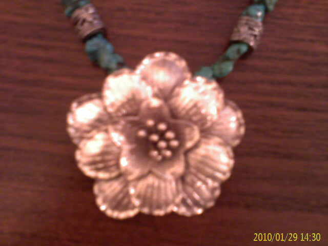 Turquoise and Thai Necklace