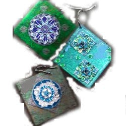 Foil Medallions Ornaments
