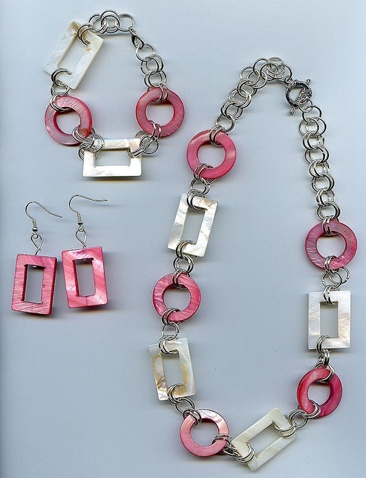 Geometric Shells Jewelry Set