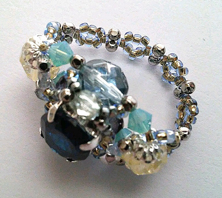 Glass Stone Ring