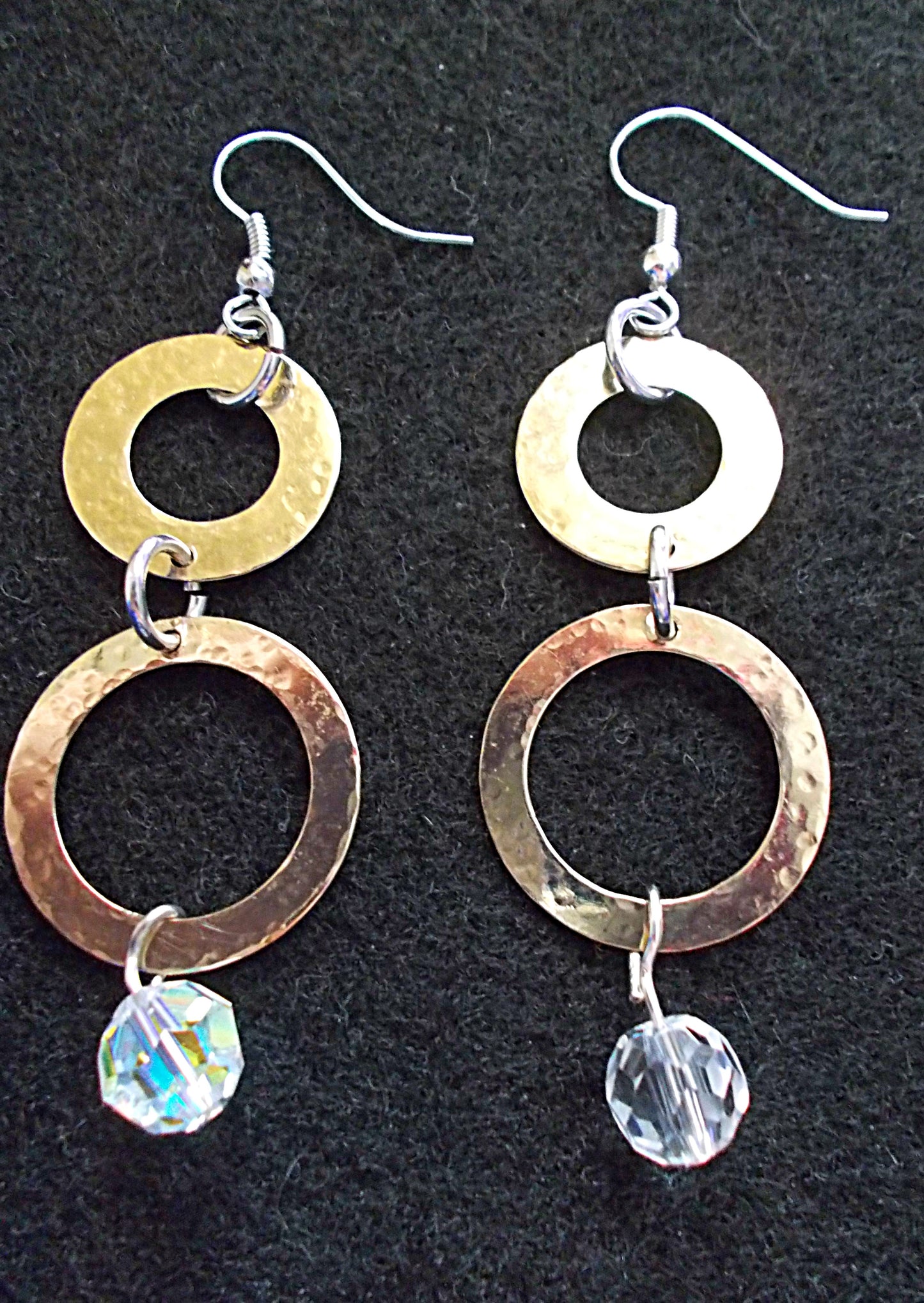 Golden Rings Earrings