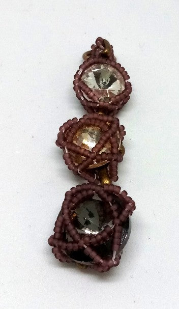 Graduated Crystal Pendant