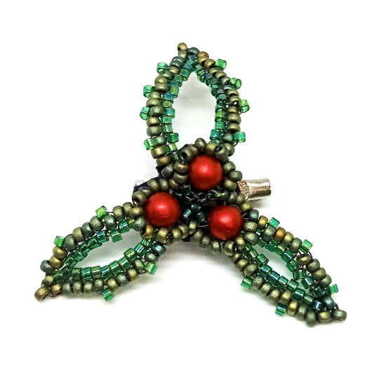 Holly Berry Pin