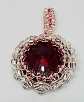 Hubble Stitch Rivoli Bezel Pendant