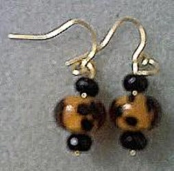 Leopard Earrings