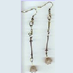 Peach Lilly Earrings