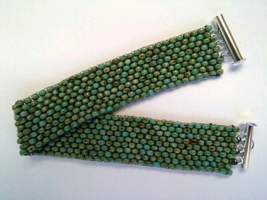 Peyote Picasso Bracelet (from kit)