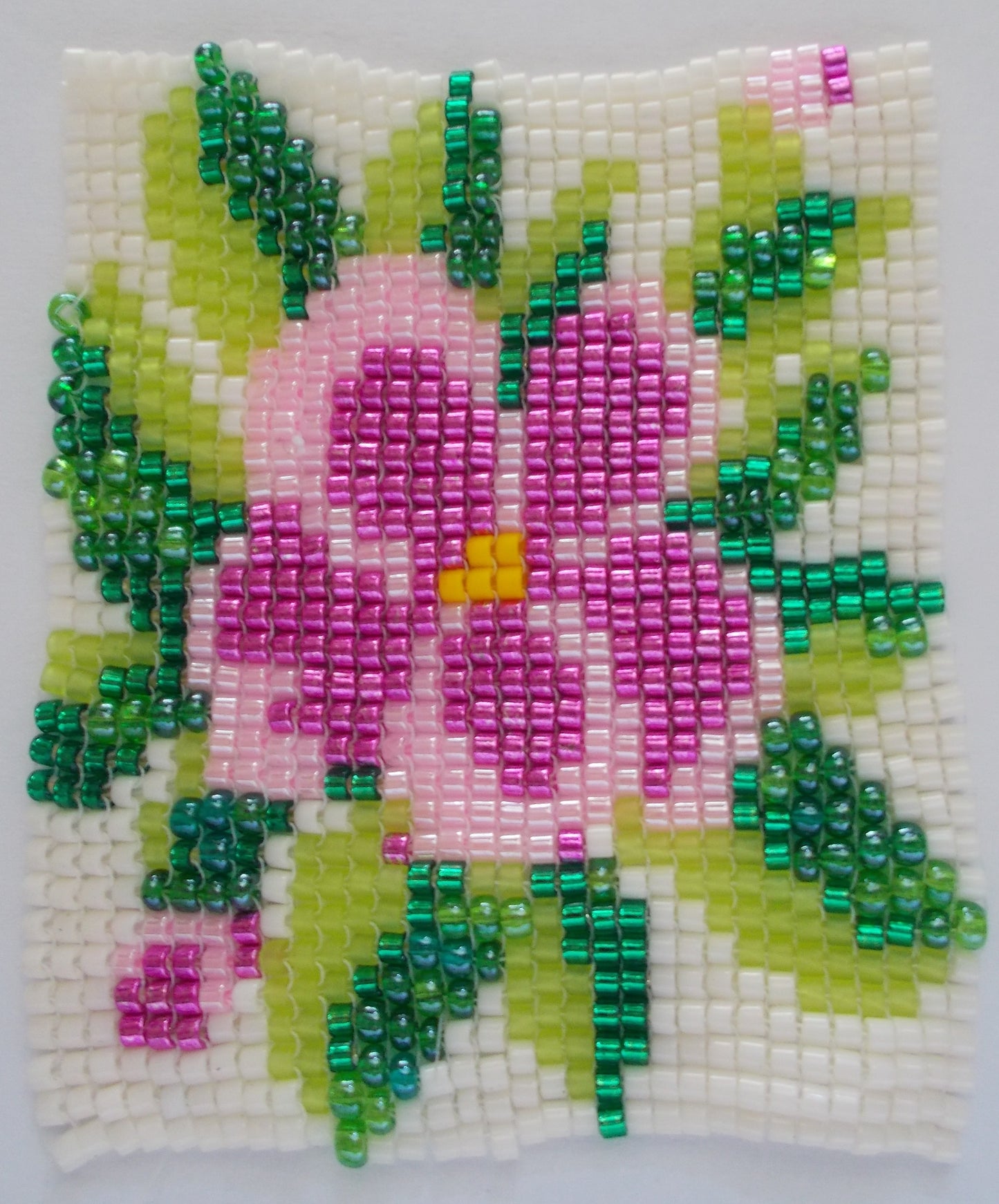 Pink Flower Mini Tapestry