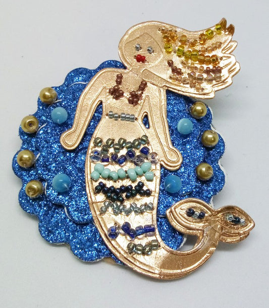 Sparkly Mermaid Pin