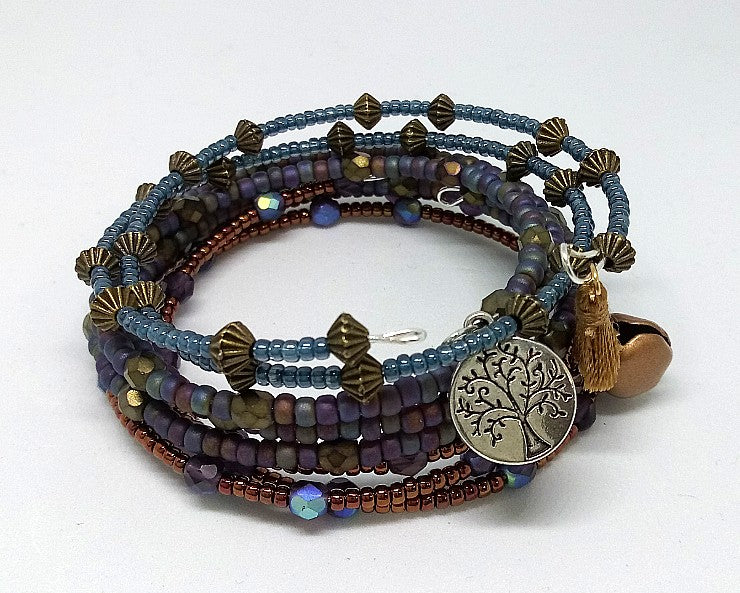 Stackable Memory Wire Bracelets