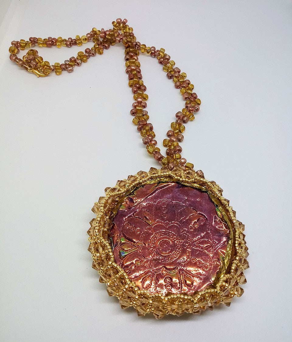 Sunflower Necklace