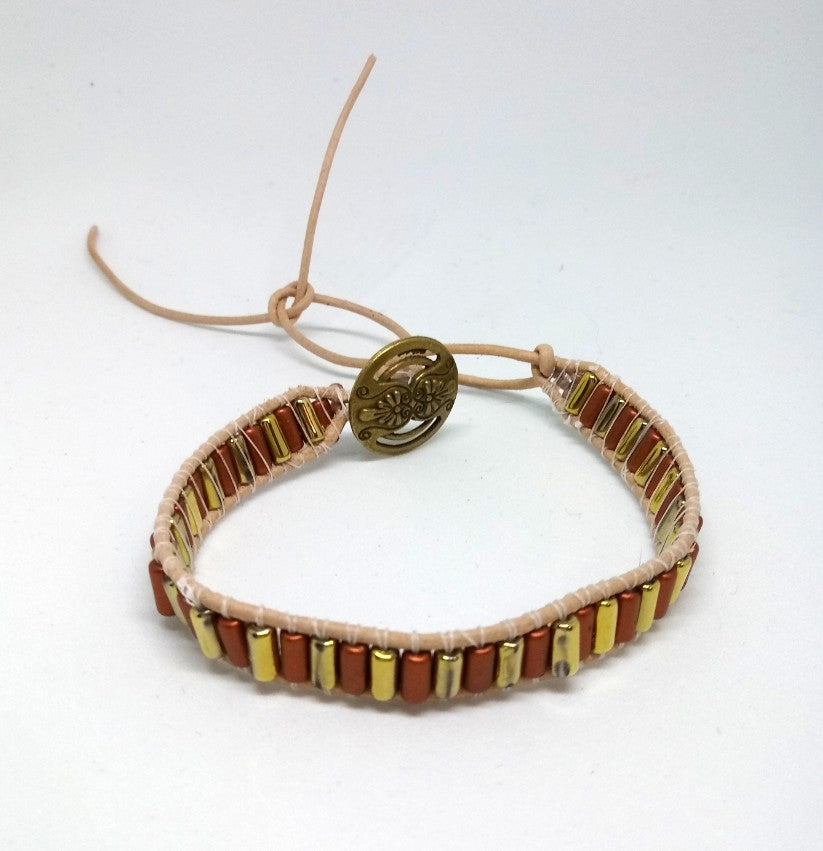 Tubelet Leather Wrap