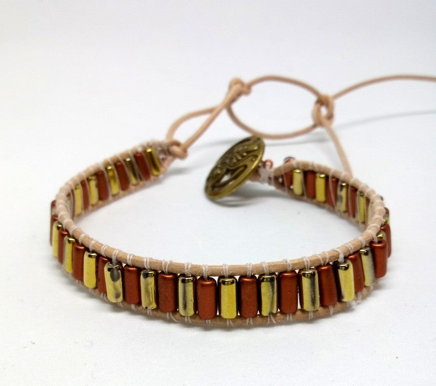 Tubelet Leather Wrap