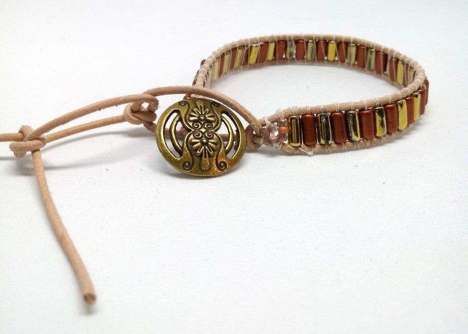 Tubelet Leather Wrap
