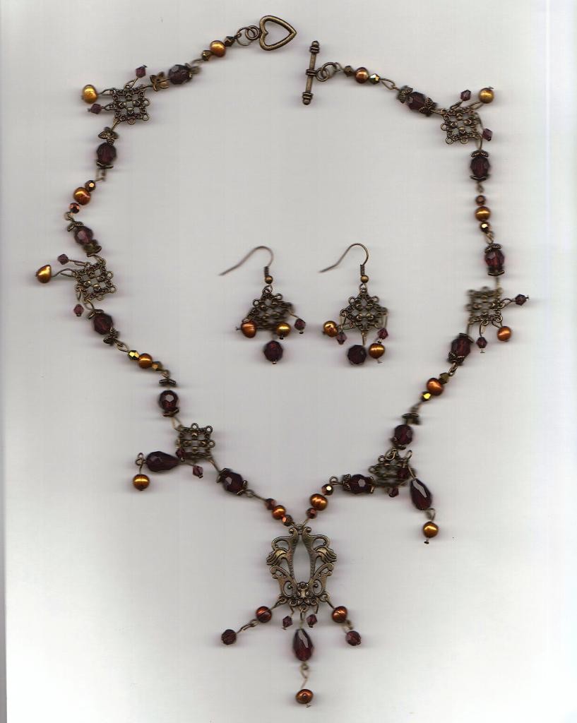 Vintage Victorian Jewelry Set
