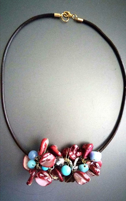 Wild Violets Necklace