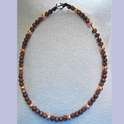 Wood Bead Necklace
