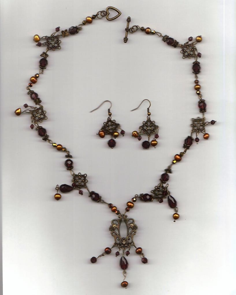 Vintage Victorian Jewelry Set