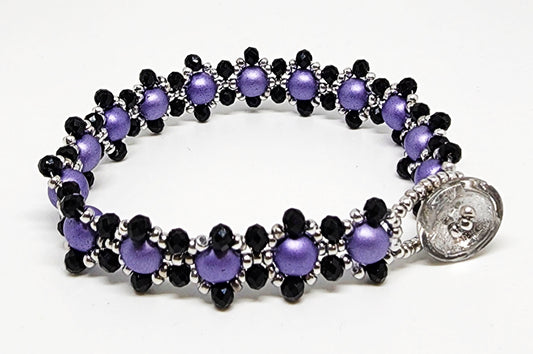 Amethyst Aura Bracelet