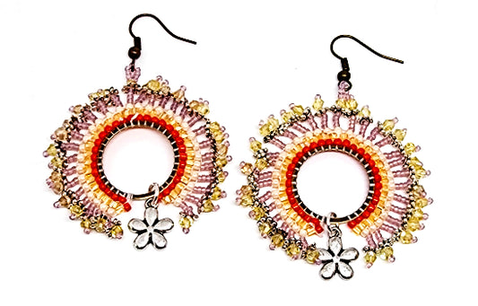 Brick Stitch Earrings