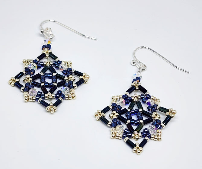Falling Frost Earrings