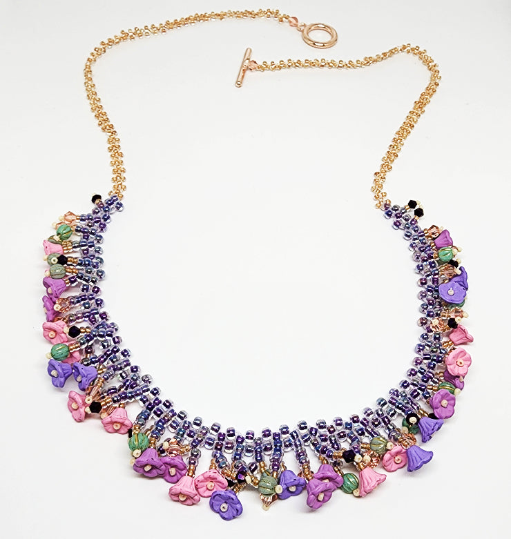 Floral Trellis Necklace