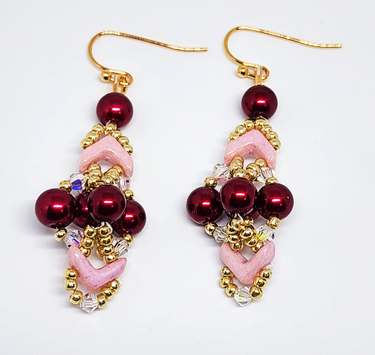 Velvet V Earrings