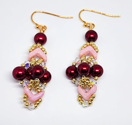 Velvet V Earrings