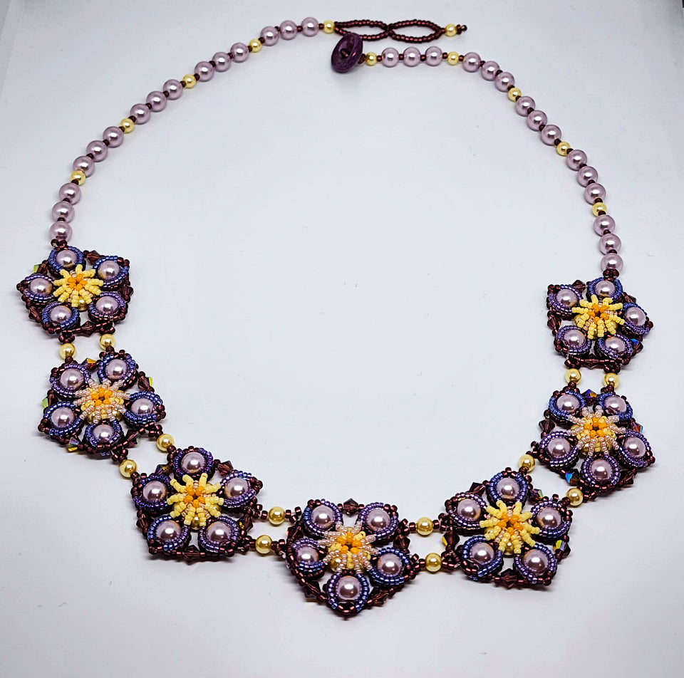 Winnie Pearl Floral Necklace
