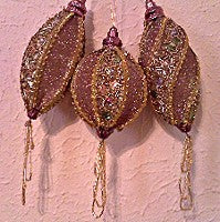 Burnished Copper Ornaments