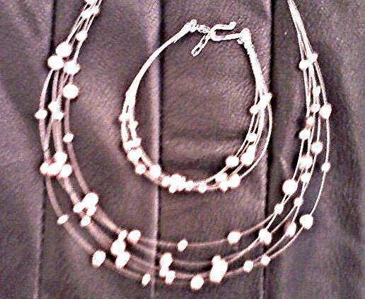 Champagne Pearl Delight Jewelry Set