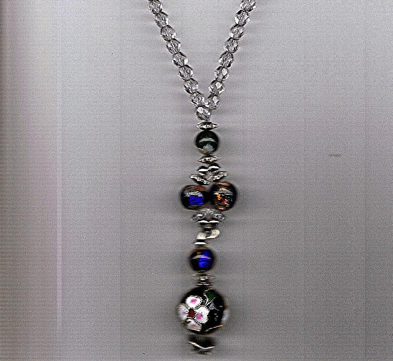 Colorful Beads Pendant Necklace
