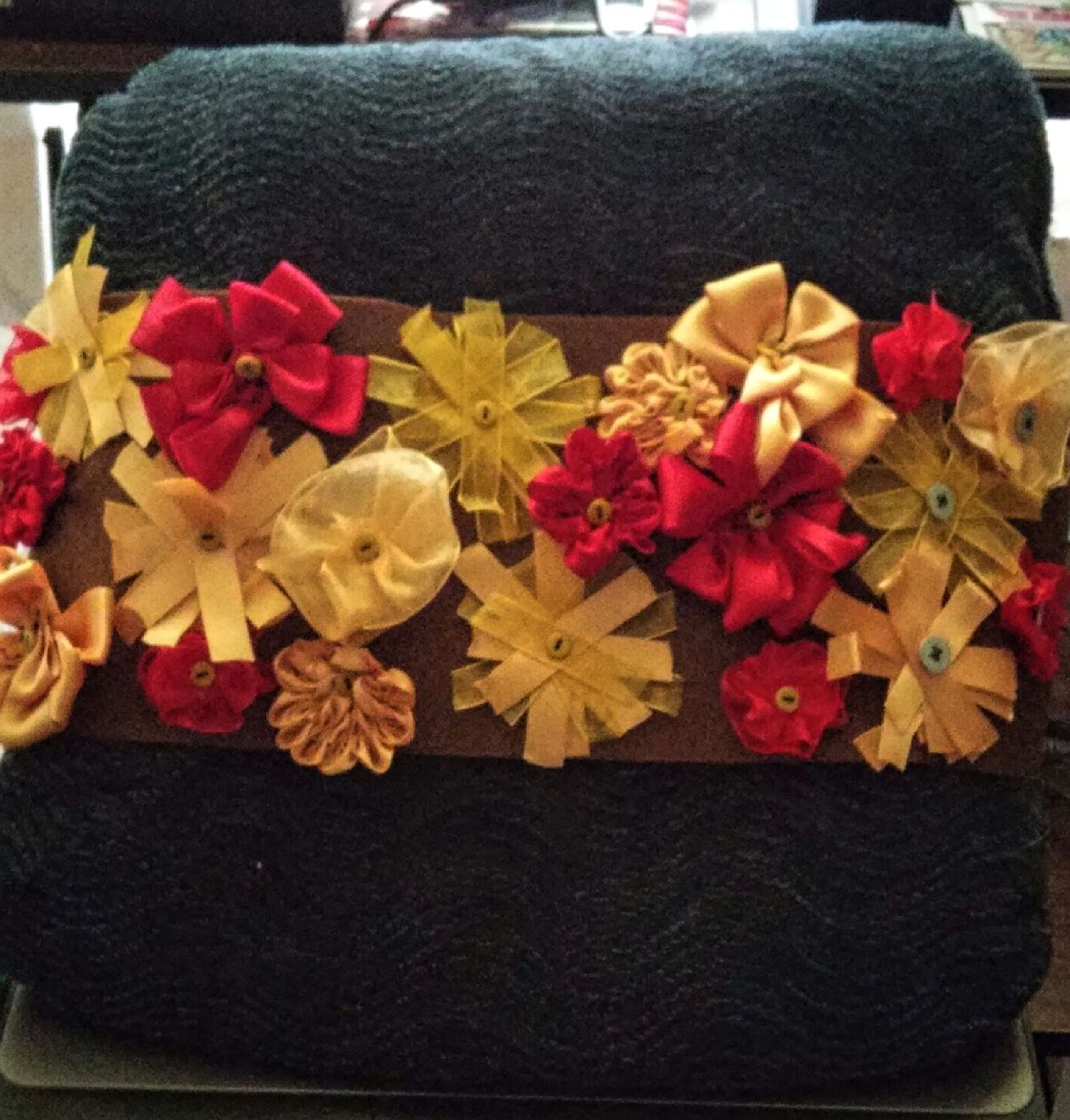Floral Pillow Wrap