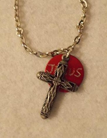Jesus Cross Charm Necklace