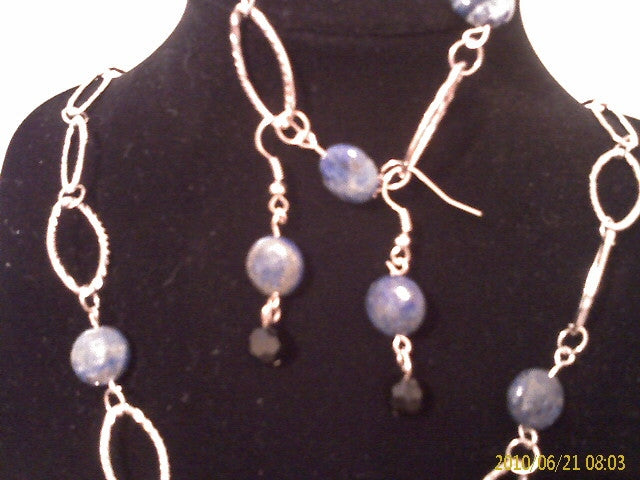 Lovely Lapis Stones Jewelry Set (special order - sold out)