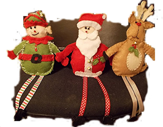 North Pole Friends Christmas Ornaments Set
