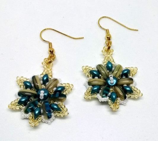 Passion Flower Earrings