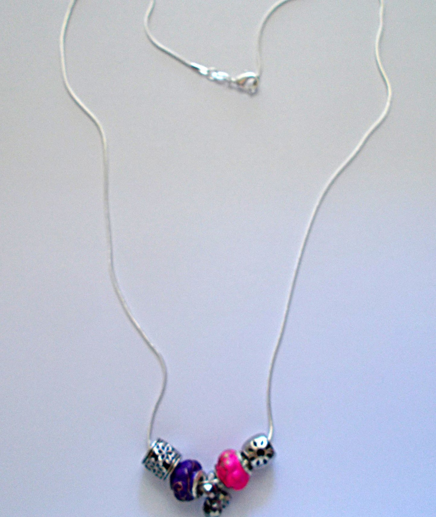 Silvery Finesse Necklace