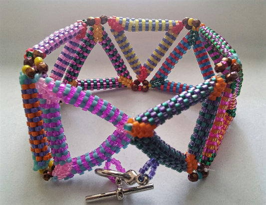 Trendy Triangles Bracelet